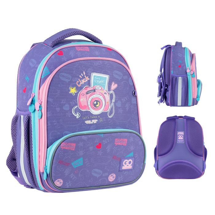 Рюкзак шкільний GoPack Education 597M-4 Say Cheese (GO24-597M-4)