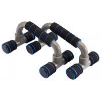 Упори для віджимань LiveUp Plastic Push Up Bar LS3164E чорний 14.5х23.2х12-10см (6951376107296)