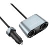 Зарядное устройство HOCO Z51 Establisher 2xUSB, USB Type-C Metal Gray (6942007600439) изображение 6