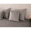 Покрывало Руно двустороннее декоративное Velour Grey ромб 220х240 см (330.55_Grey ромб) изображение 7