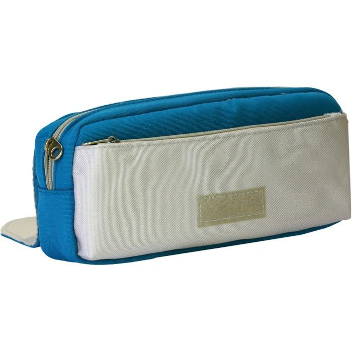 Пенал Cool For School 2 відділення з карманом Синій (CF6920-blue) изображение 2