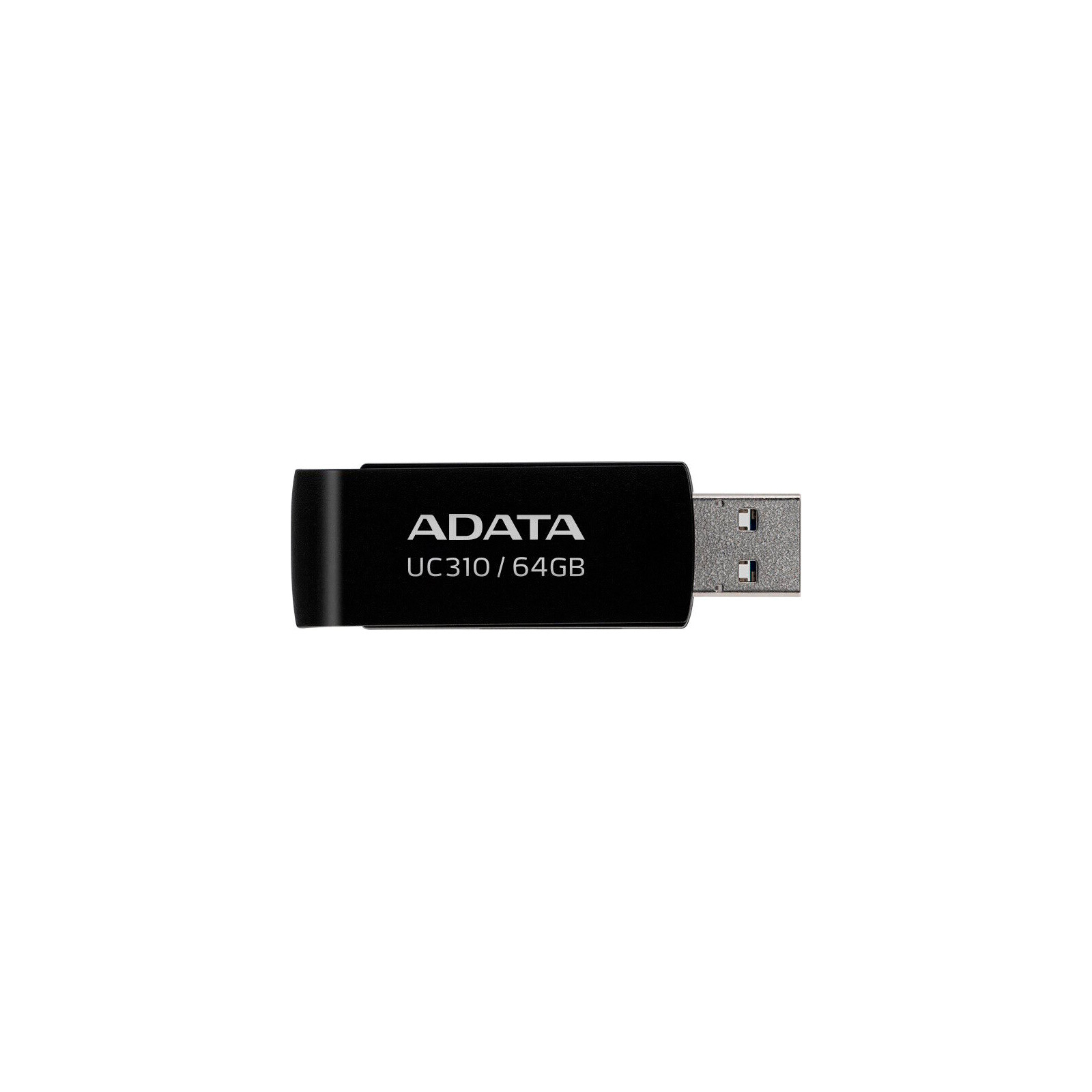 USB флеш накопичувач ADATA 64GB UC310 Black USB 3.0 (UC310-64G-RBK) зображення 2