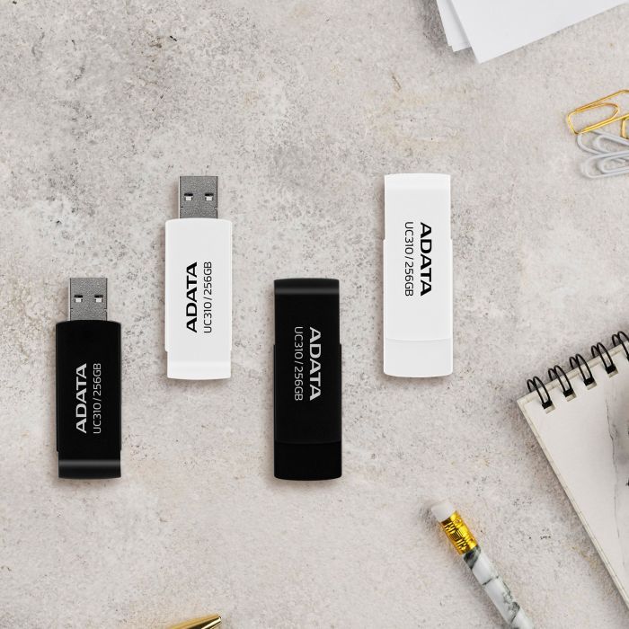 USB флеш накопитель ADATA 64GB UC310 Black USB 3.0 (UC310-64G-RBK) изображение 8