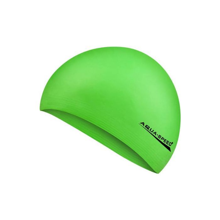 Шапка для плавания Aqua Speed Soft Latex 122-04 5727 неоновий зелений Уні OSFM (5908217657275)