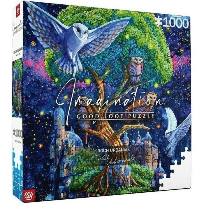 Пазл GoodLoot Imagination: Roch Urbaniak Owl Island / Wyspa Sow 1000 елементів (5908305243014) зображення 3