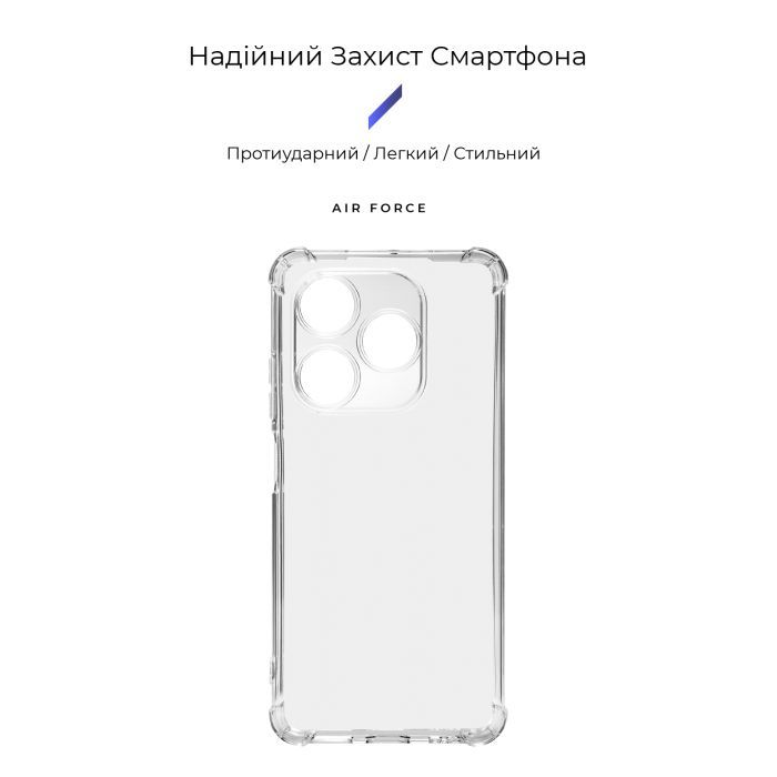 Чохол до мобільного телефона Armorstandart Air Force Infinix Smart 8 Plus Camera cover Transparent (ARM73909) зображення 3