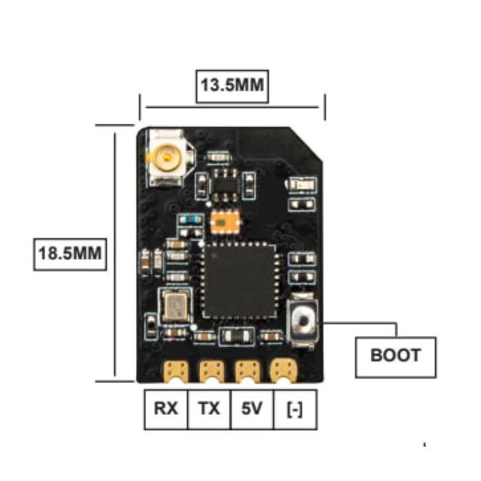 Приемник (RX) XF DBR1 ExpressLRS 915MHz Receiver (HP0157.0085)
