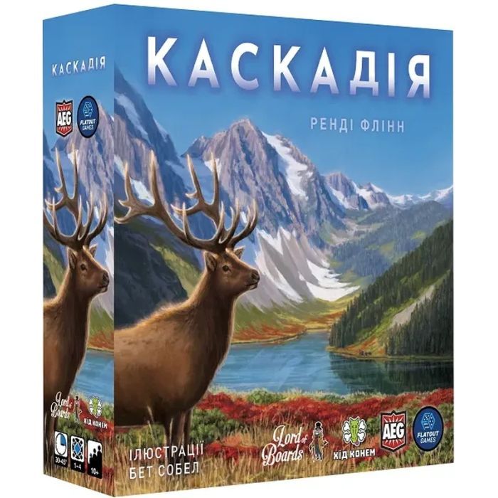 Настільна гра Lord of Boards Каскадія (Cascadia) (LOB2305UA)