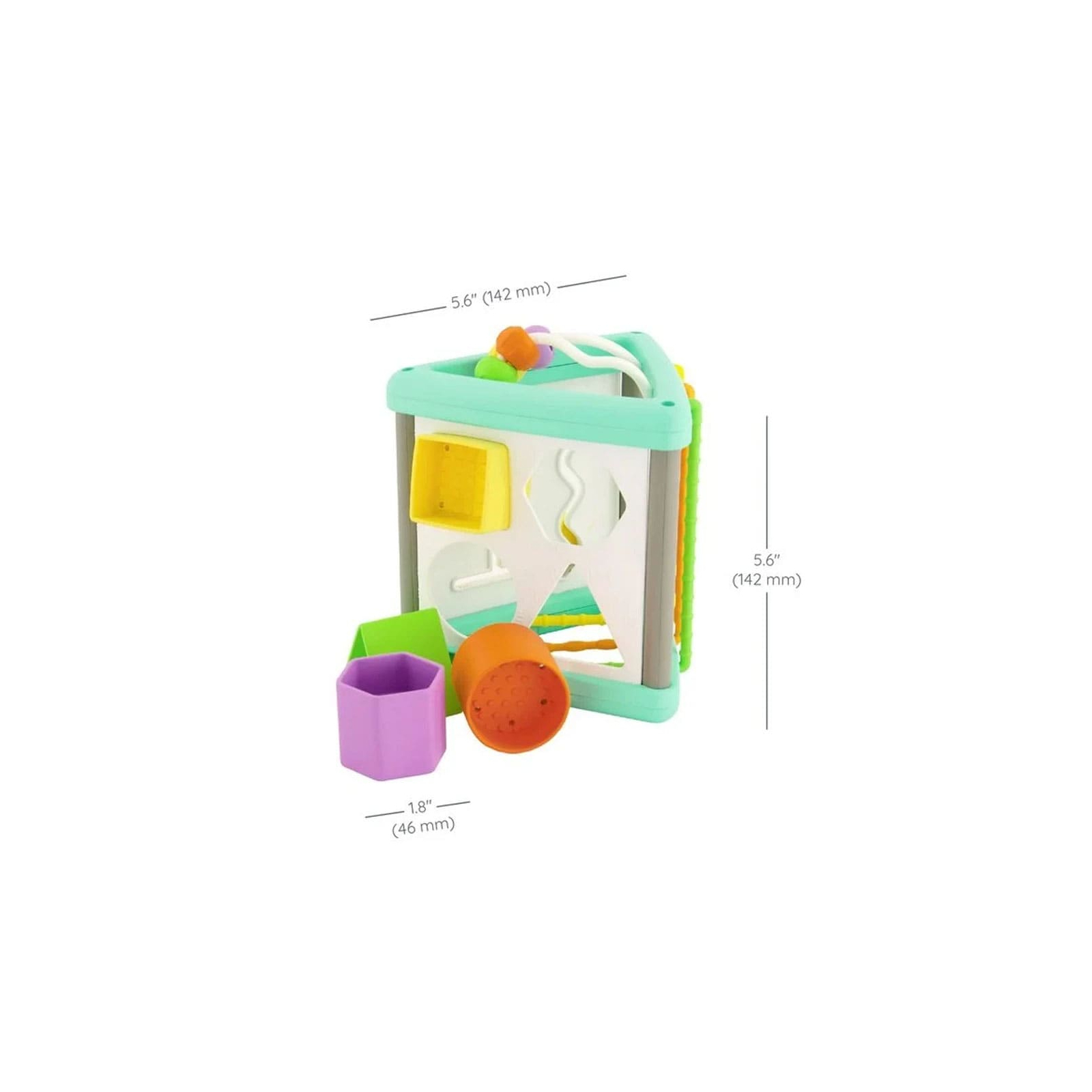 Развивающая игрушка Infantino Треугольник для активностей и сортер (315178) изображение 3