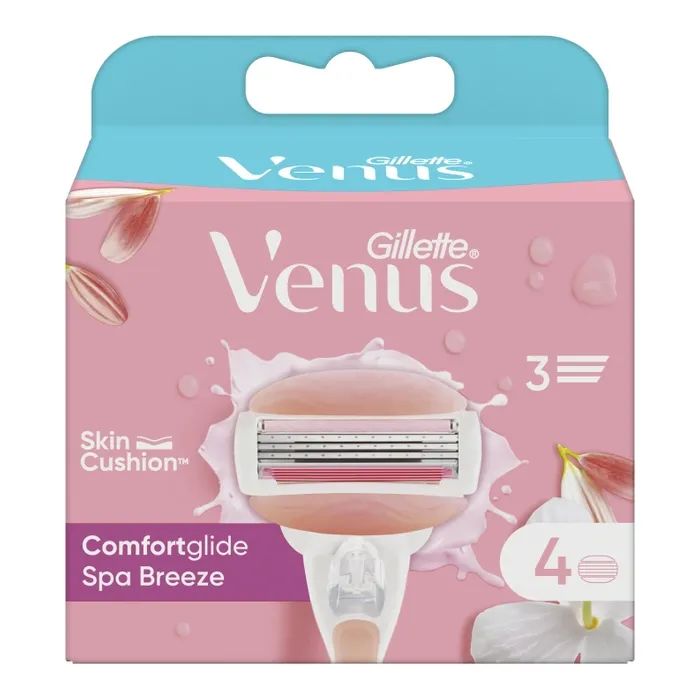 Змінні касети Gillette Venus Comfortglide Spa Breeze 4 шт. (7702018966783) зображення 2
