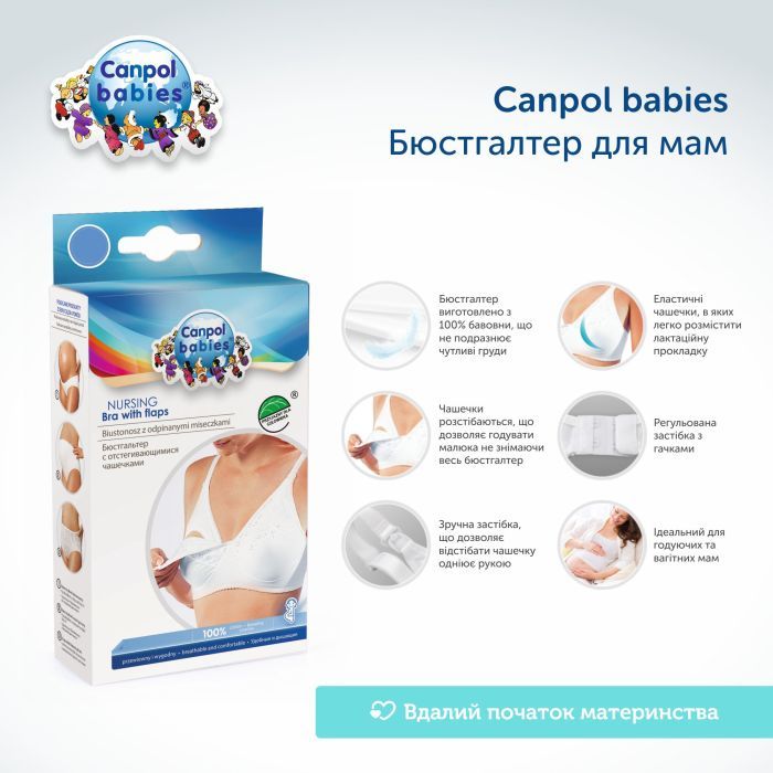 Бюстгальтер для годування Canpol Babies 85B (5903407267579) (26/757) зображення 2