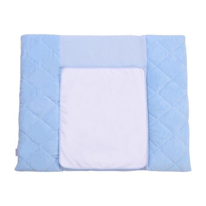 Пеленальный матрасик Верес Velour Medium blue 72х80 см (429.5)