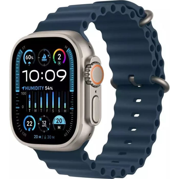 Ремінець до смарт-годинника Apple 49mm Blue Ocean Band (MT633ZM/A)