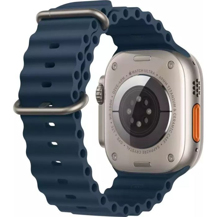 Ремінець до смарт-годинника Apple 49mm Blue Ocean Band (MT633ZM/A) зображення 5