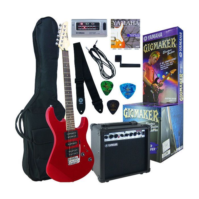 Электрогитара Yamaha Gigmaker ERG121 GPII Metallic Blue Набор для начинающих (ERG121GPII MTU) изображение 2