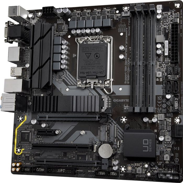 Материнська плата GIGABYTE B760M D3H DDR4 зображення 4