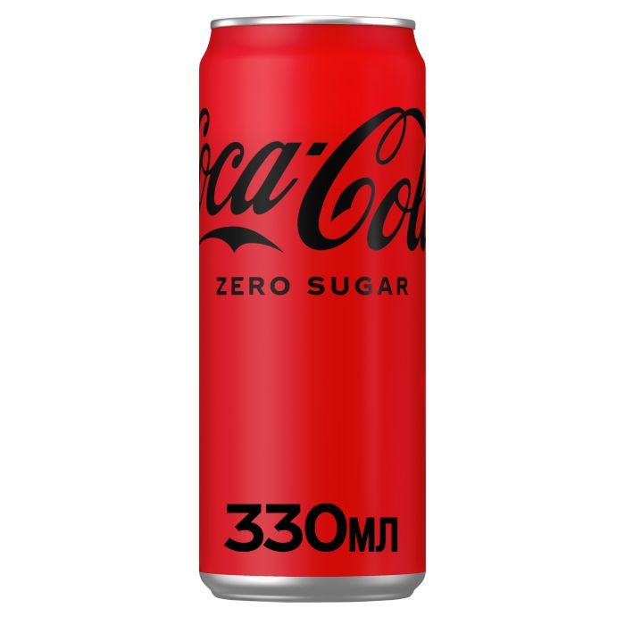 Напиток Coca-Cola Zero Безалкогольный сильногазированный Без сахара 330 мл (5449000131805)