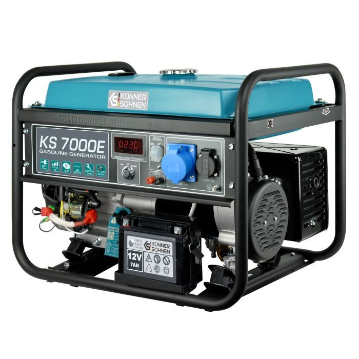 Генератор Konner&Sohnen KS 7000E, 230В, 5.5kW, электростартер, 76.2кг (KS7000E) изображение 3