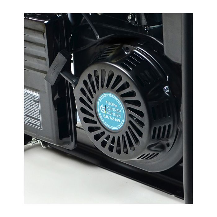 Генератор Konner&Sohnen KS 7000E, 230В, 5.5kW, электростартер, 76.2кг (KS7000E) изображение 9