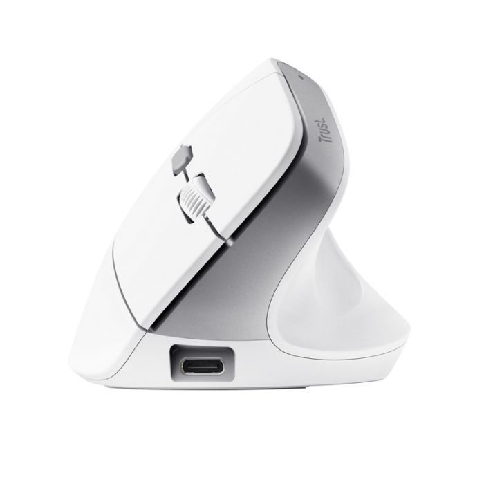 Мышка Trust Bayo II Ergonomic Wireless White (25398) изображение 3