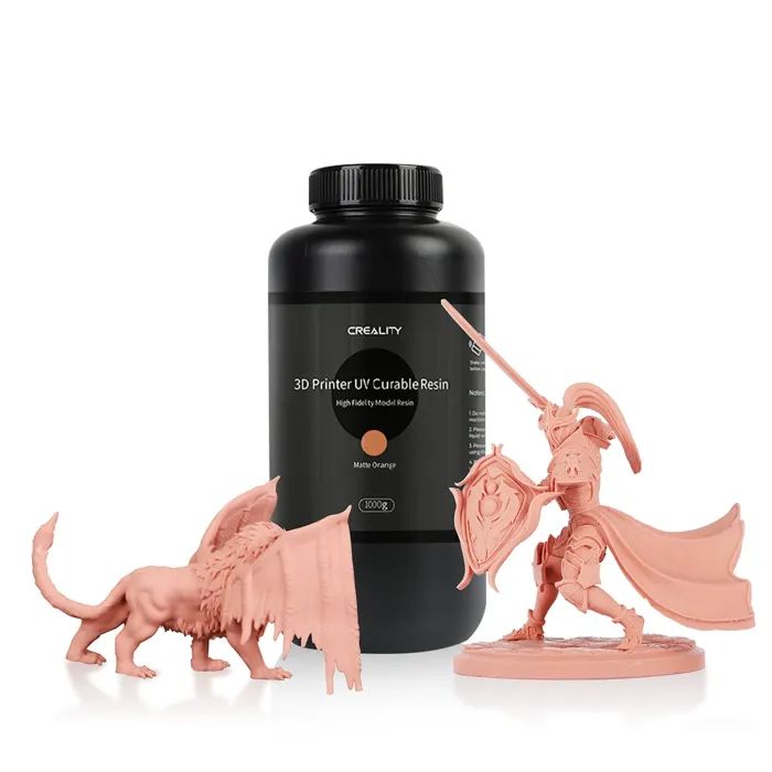 Фотополимерная смола Creality Resin, High Fidelity Model, 1кг, orange (3302020093)