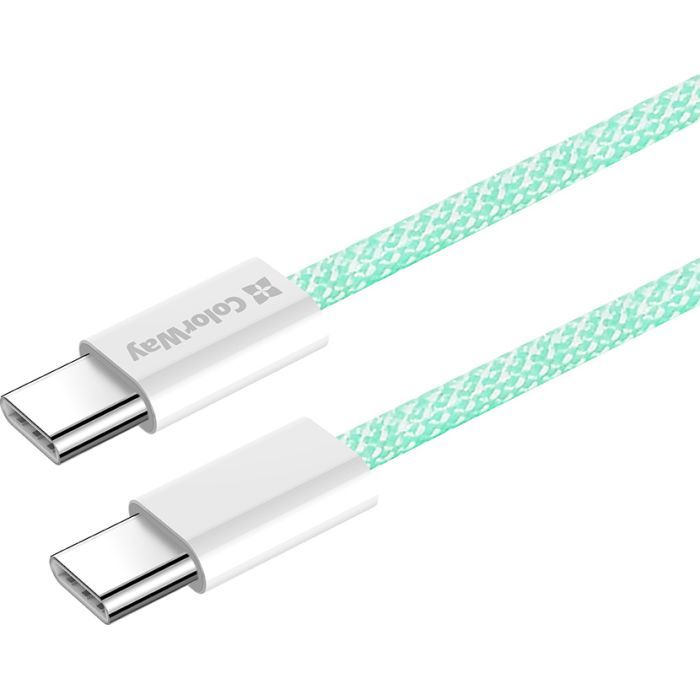Дата кабель USB-C to USB-C 1.0m 60W 3.0А black ColorWay (CW-CBPDCC061-BK) зображення 6