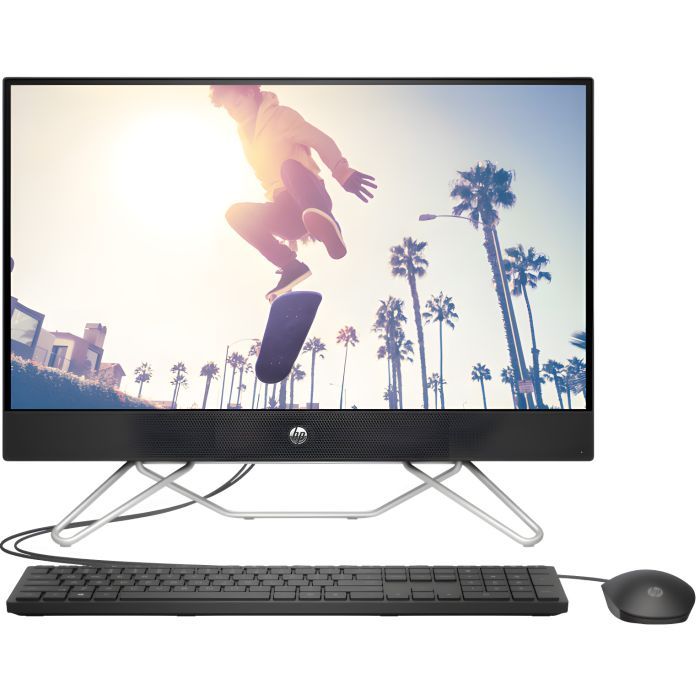 Компьютер HP 24-cb1001ua AiO / i5-1235U, 16, 512, WiFi, Cam, K&M (AE0P4EA)