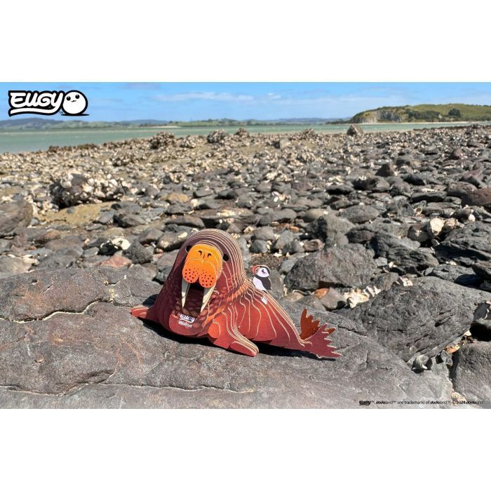 Пазл Eugy 3D Зоопарк Морж (XEG-107) изображение 7