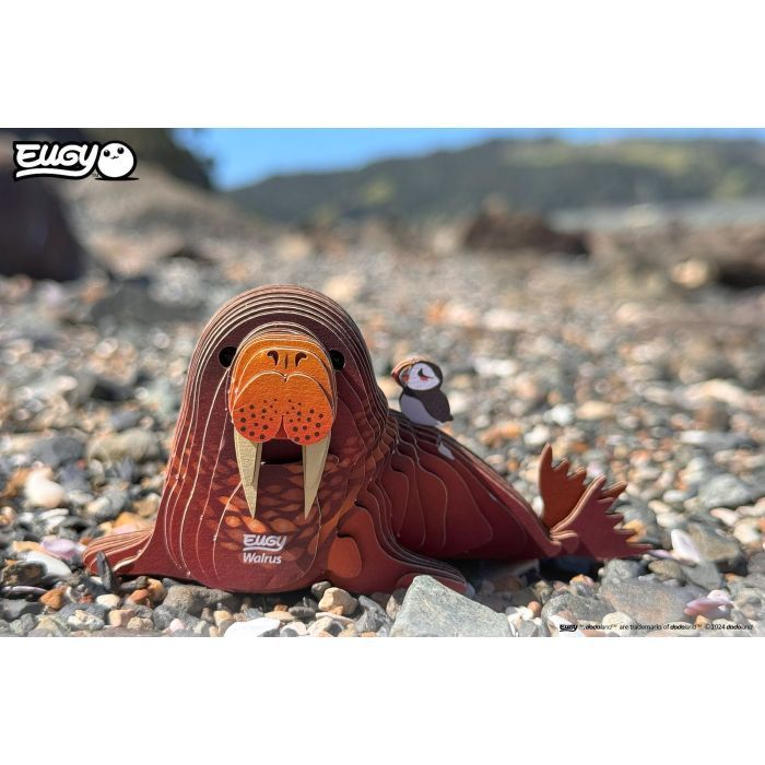 Пазл Eugy 3D Зоопарк Морж (XEG-107) изображение 9