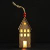 Украшение декоративное YES! Fun Домик 13 см Дерево LED (975068) изображение 2