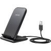Зарядное устройство Choetech 15W Fast Wireless Charging Stand 2coils black (T555-F-BK) изображение 3