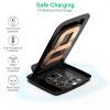 Зарядное устройство Choetech 15W Fast Wireless Charging Stand 2coils black (T555-F-BK) изображение 9