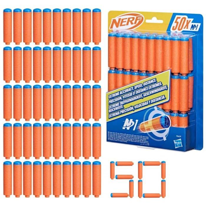 Іграшкова зброя Hasbro Набір дартсів Nerf N Series 50 штук (F8639) зображення 2