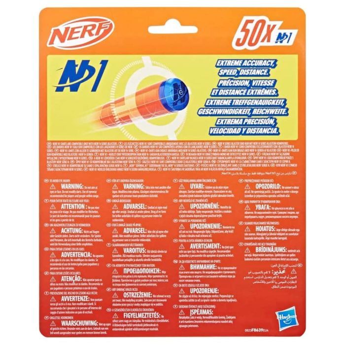 Іграшкова зброя Hasbro Набір дартсів Nerf N Series 50 штук (F8639) зображення 4