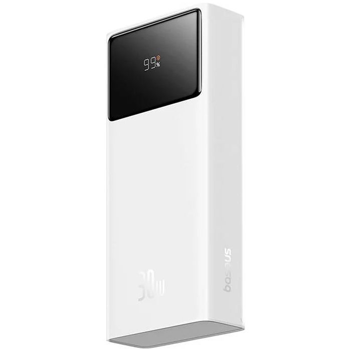 Батарея универсальная Baseus Star-Lord 20000mAh 30W OE, white (P10022904213-00) изображение 3