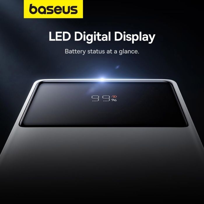 Батарея универсальная Baseus Star-Lord 20000mAh 30W OE, white (P10022904213-00) изображение 7