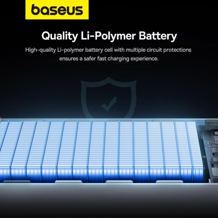 Батарея универсальная Baseus Star-Lord 20000mAh 30W OE, white (P10022904213-00) изображение 8