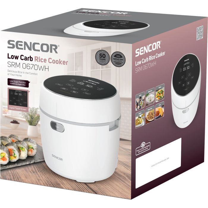 Мультиварка Sencor SRM0670WH изображение 10