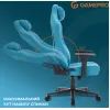 Кресло игровое GamePro FGC750LB Size L Fabric Light Blue (FGC750LB) изображение 10