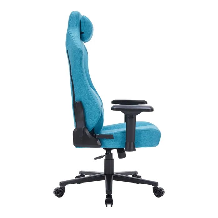 Крісло ігрове GamePro FGC750DB Size L Fabric Dark Blue (FGC750DB) зображення 3