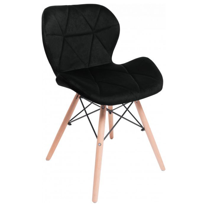 Кухонний стілець GT Racer X-D27 Velvet Black зображення 5