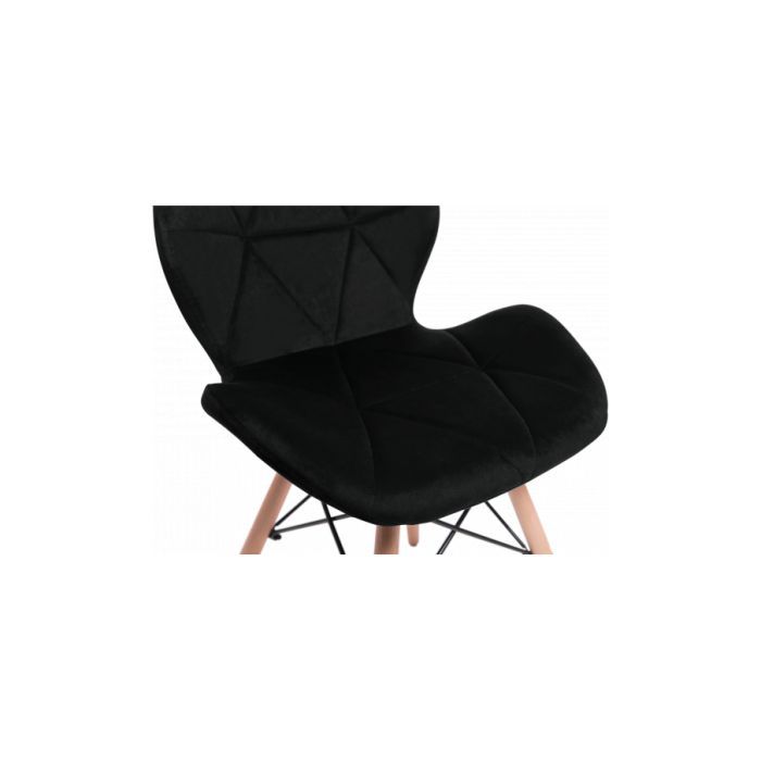 Кухонний стілець GT Racer X-D27 Velvet Black зображення 6