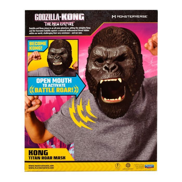 Інтерактивна іграшка Godzilla vs. Kong Маска Конга (звук) (35672) зображення 5