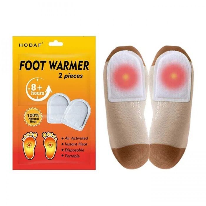 Хімічна грілка Hodaf для пальців ніг до 8 годин (Foot Warmer) зображення 2