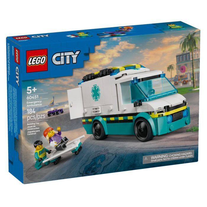Конструктор LEGO City Скорая помощь (60451)