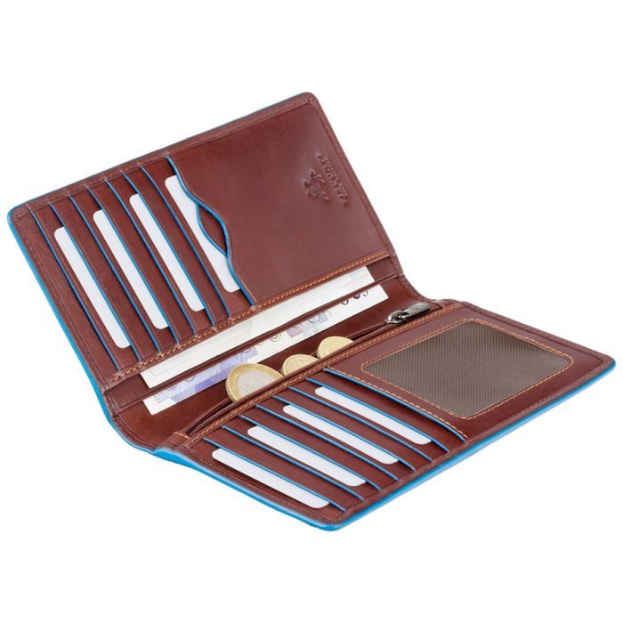 Кошелек Visconti ALP88 Jean-Paul с RFID Italian Brown (ALP88 IT BRN) изображение 4