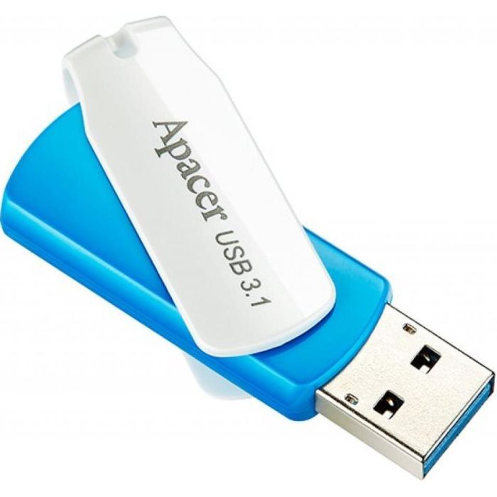 USB флеш накопитель Apacer 32GB AH357 Blue USB 3.1 (AP32GAH357U-1) изображение 3