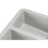 Мойка кухонная GRANADO Under top DOUBLE gris (gr3408) изображение 3