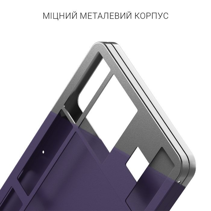 Клавіатура Dark Project ALU87 ABS RGB Mech G3MS Sapphire USB Violet (DPKB_VIOLET_87_ANSI_UA) зображення 10