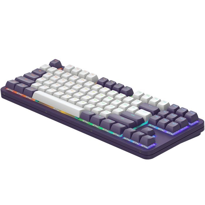 Клавіатура Dark Project ALU87 ABS RGB Mech G3MS Sapphire USB Violet (DPKB_VIOLET_87_ANSI_UA) зображення 5